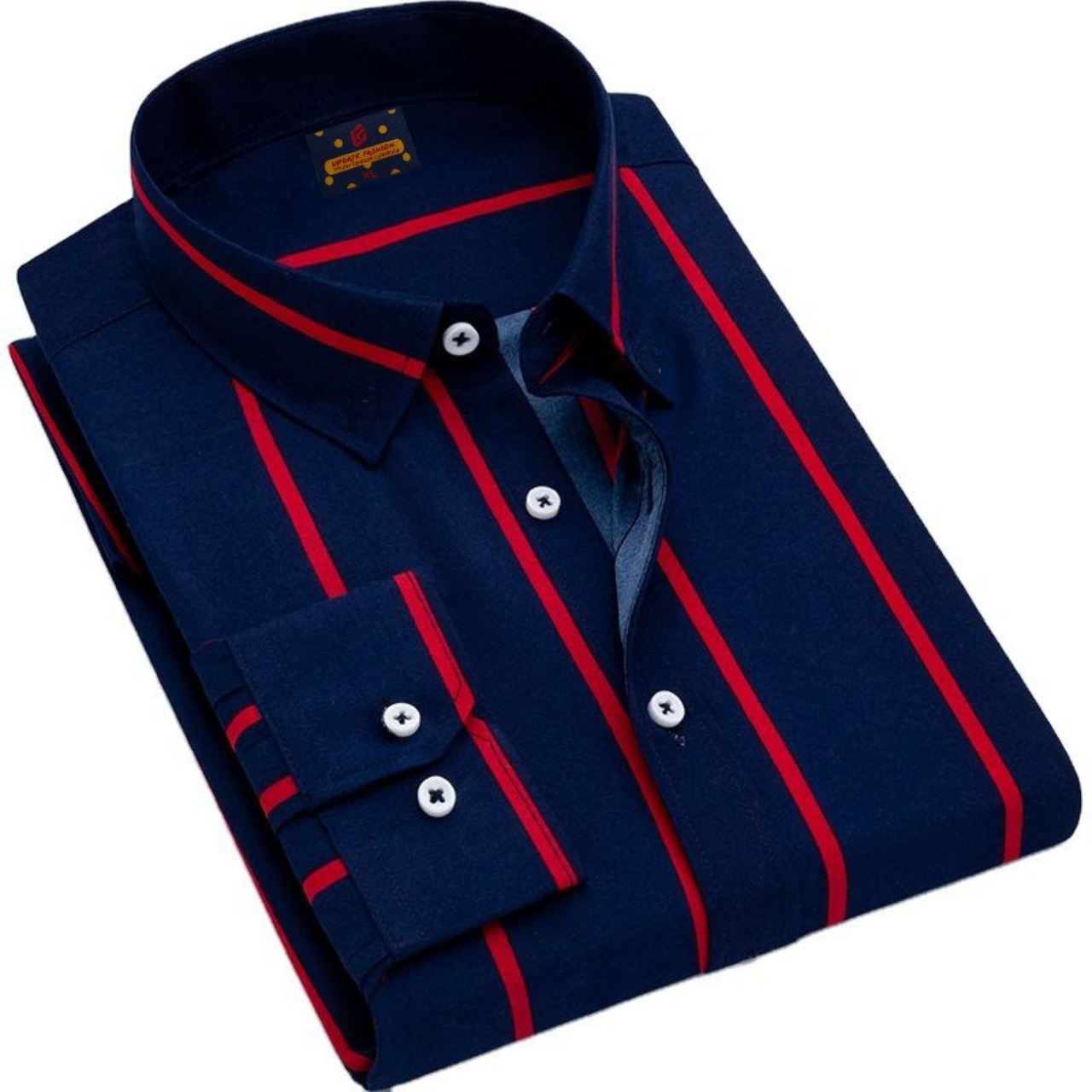 Men's Long Sleeve Stripe